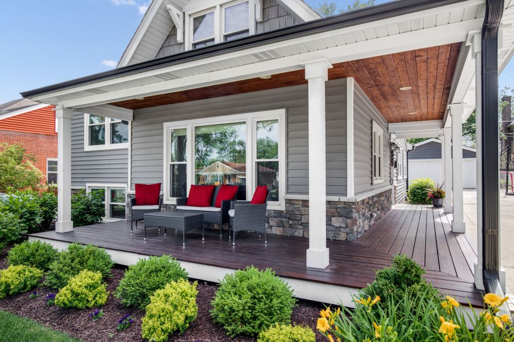 Porch Pillar Repair in Davis
