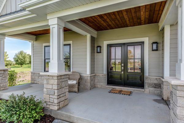 Porch Post Replacement in Davis