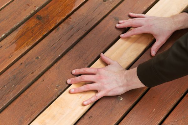 Deck Board Repair in Davis