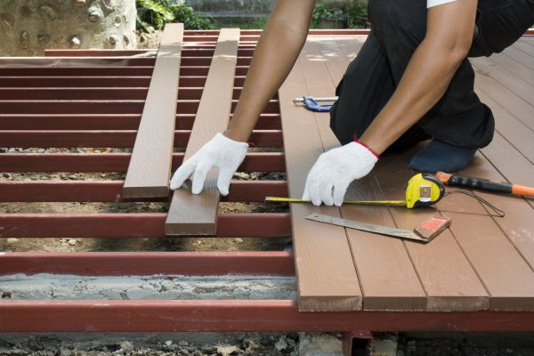 Custom Deck Installation in Davis