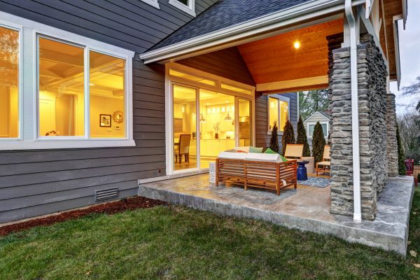 Cost of Back Porch Construction in Davis