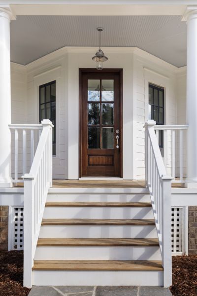 Cost of Stoop Railing Installation in Davis