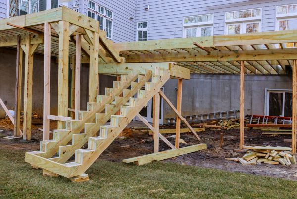 Deck Post Replacement in Davis