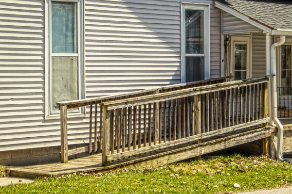 Cost of Porch Ramp Construction in Davis