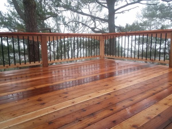 Cedar Deck Repair in Davis